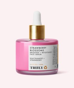 Strawberry Blossoms Brighten + Retexturize Face Serum