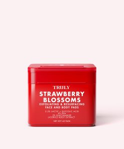 Strawberry Blossom Exfoliating & Resurfacing Face & Body Pads